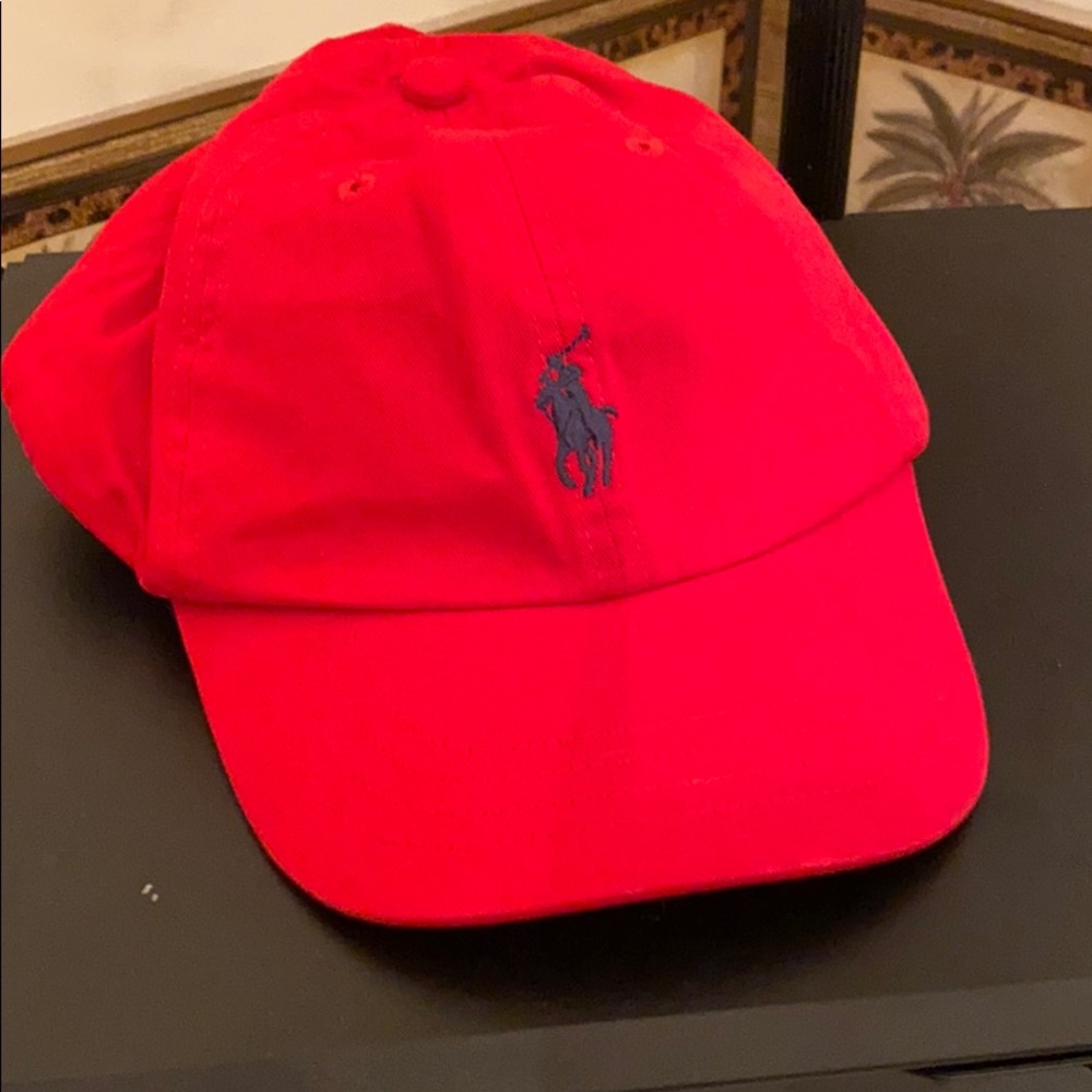 Red Polo Ralph Lauren Cap